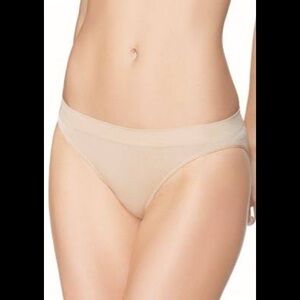 Halogen - Seamless Hi-Cut Bikini. Completely Seamless Design -  Beige Brush - 2X